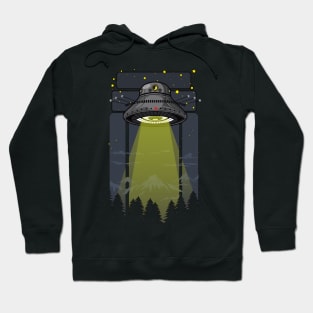 Flying Saucer UFO Hoodie